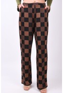 Pantaloni Dama Jdy Jdyjaco One Black/Brown Checks